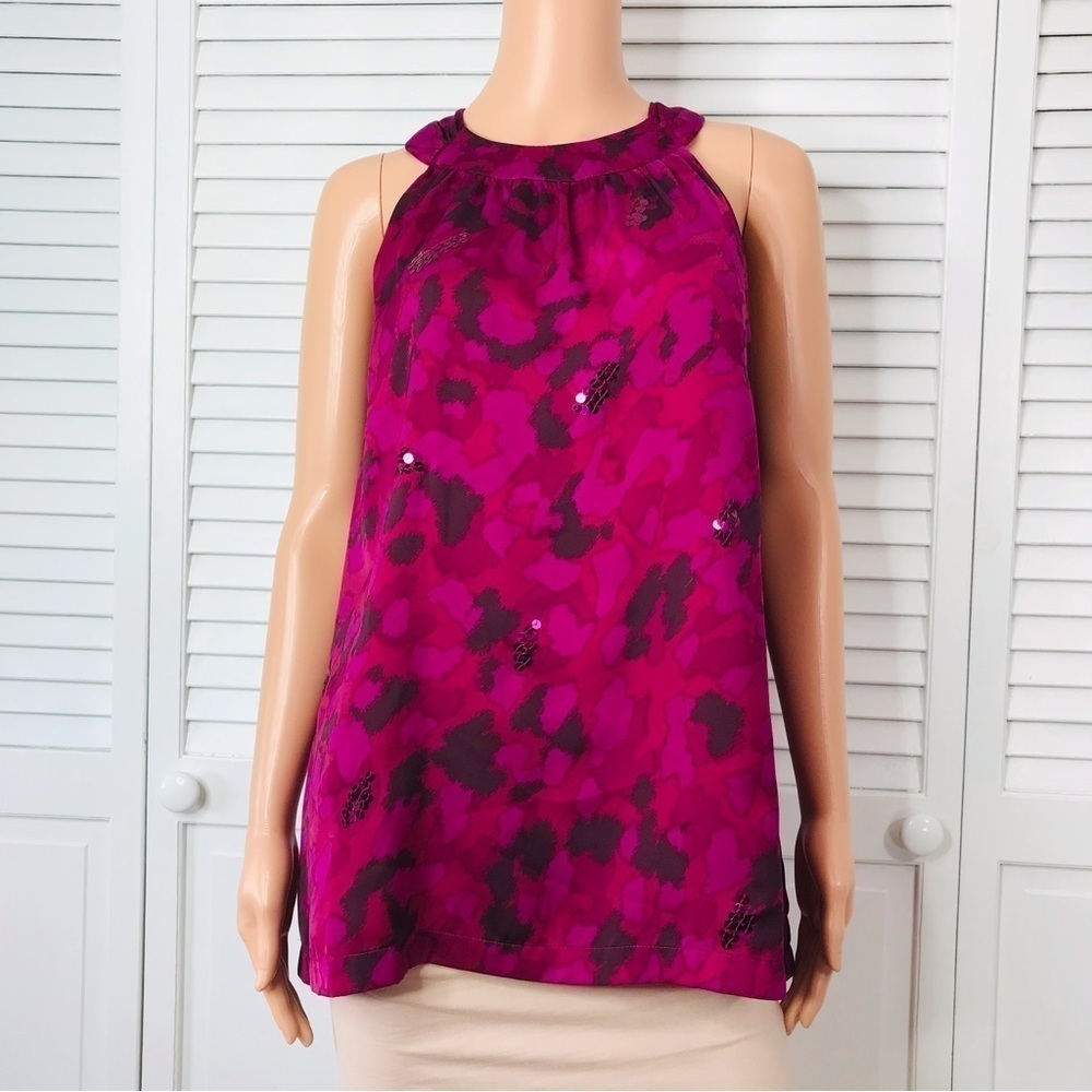 2/$25 APT. 9 Purple Com Blouse Size Large